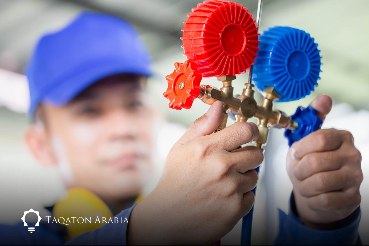 كيفية كشف تسربات الهواء المضغوط مع طاقات عربية (2)